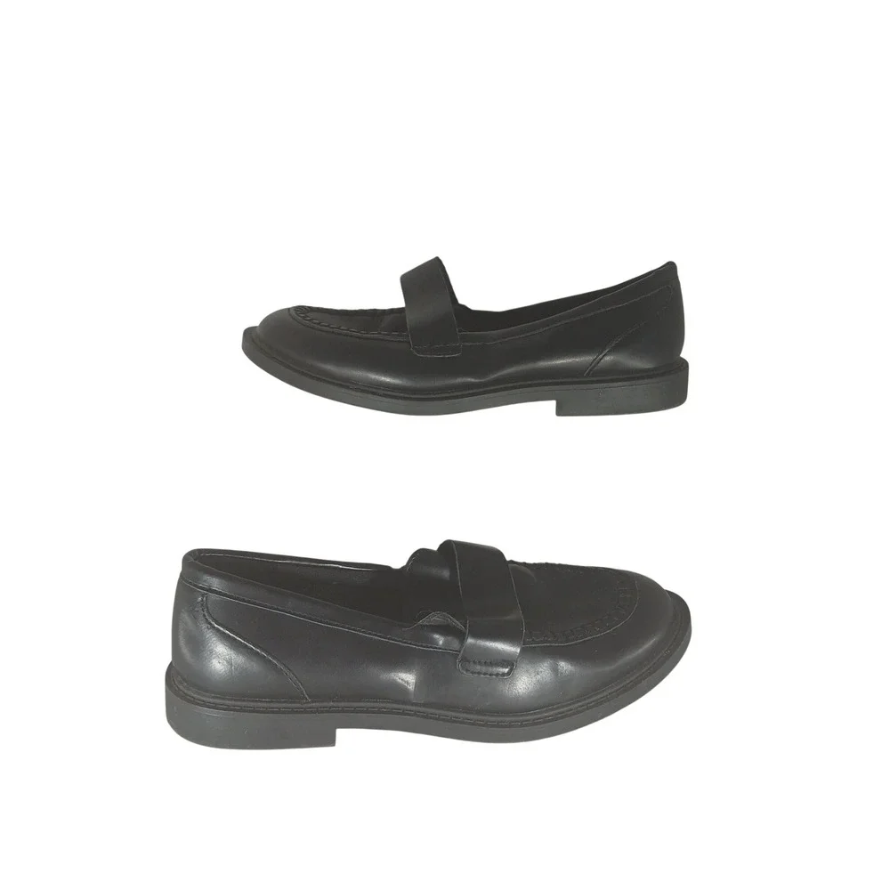Old Navy Classic Loafer 8 Black Jack Dark Academia Preppy Workwear S/493301-00